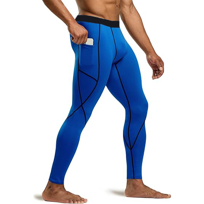 Crossfit Victory - Leggings da corsa da uomo Collant