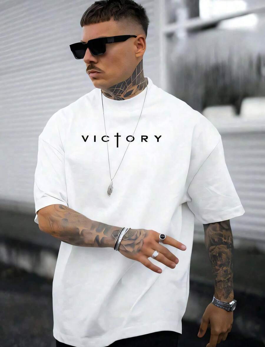 Crossfit Victory - 1 pezzo T-shirt nera da uomo