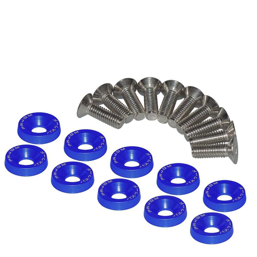 Bumper Plate 10Kg - 10PCS M6 JDM Auto Modificato Esagonale