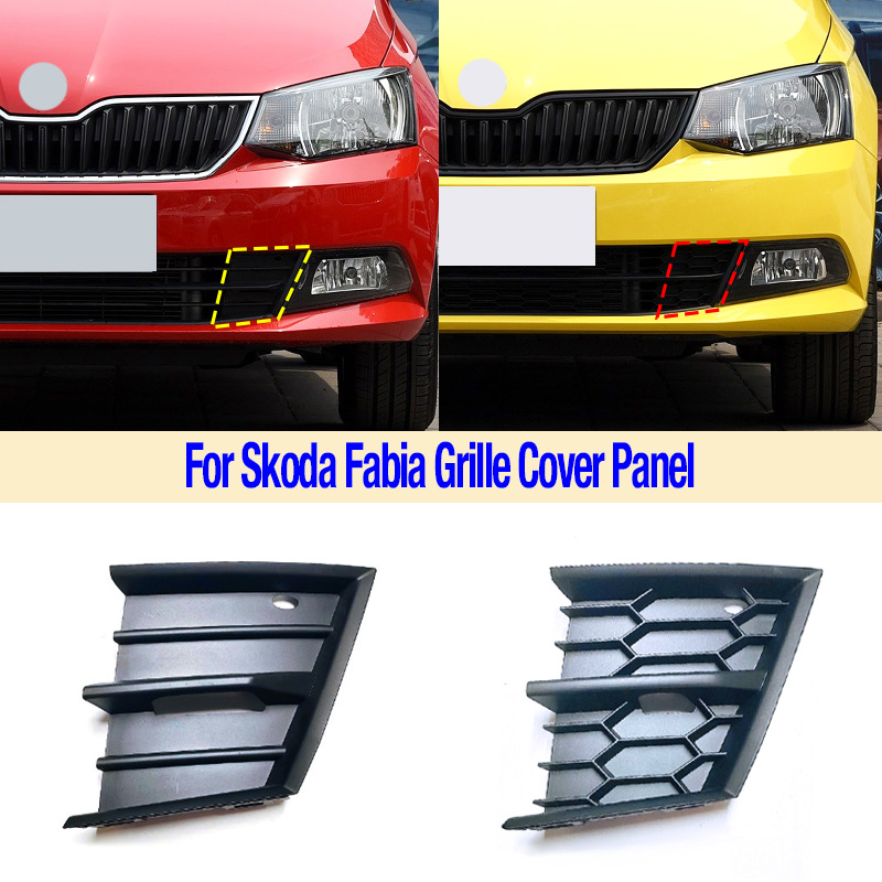 Bumper Plate 10Kg - Per Skoda Fabia 2015-17 Griglia Anteriore