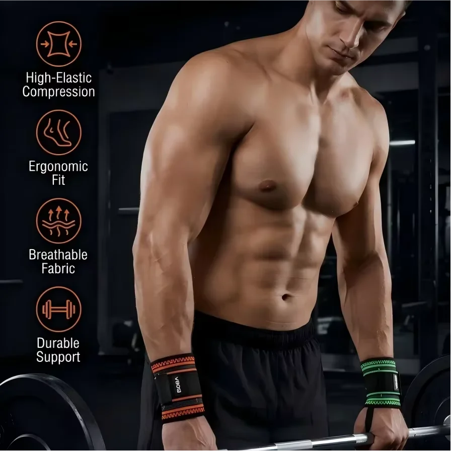 VBOSI Fasce da Polso Regolabil - Crossfit Workout Gear recensione e prezzo