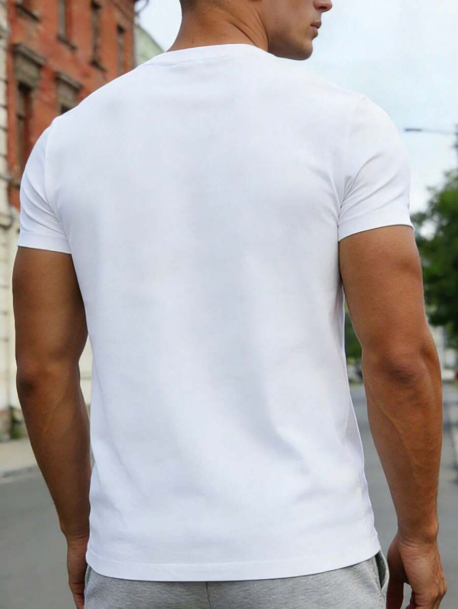 1 pezzo T-shirt nera da uomo c - Crossfit Victory recensione e prezzo
